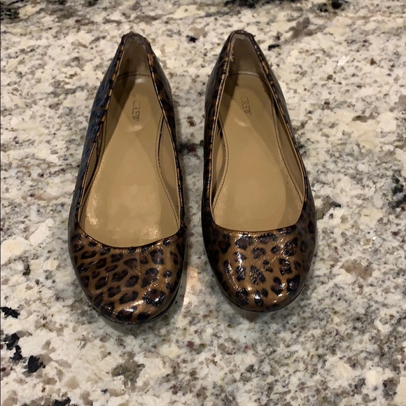 J. Crew Shoes - J. Crew leopard print ballet flats. 7.5